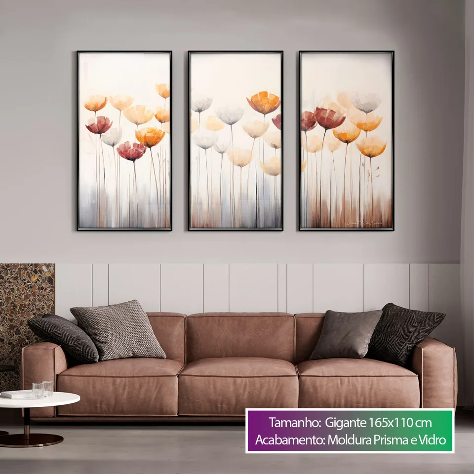 Quadro Rosa de Pedra