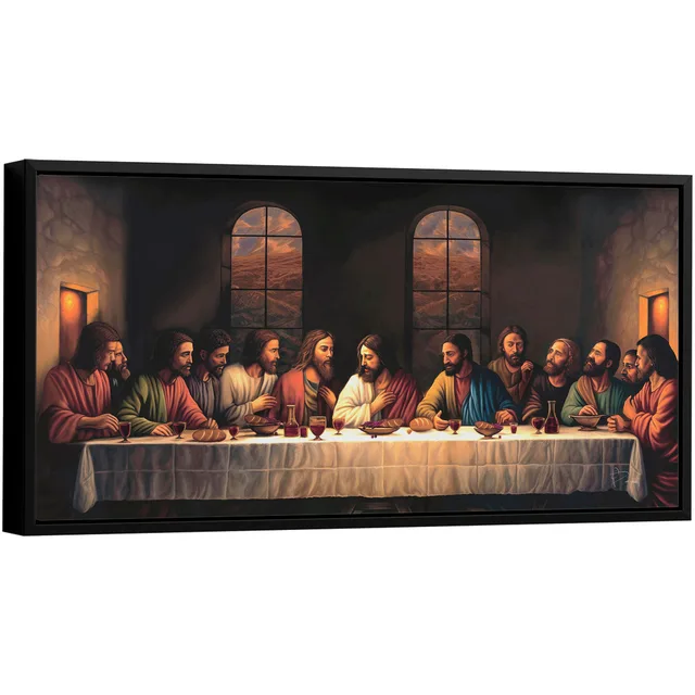 Quadro Divina Santa Ceia