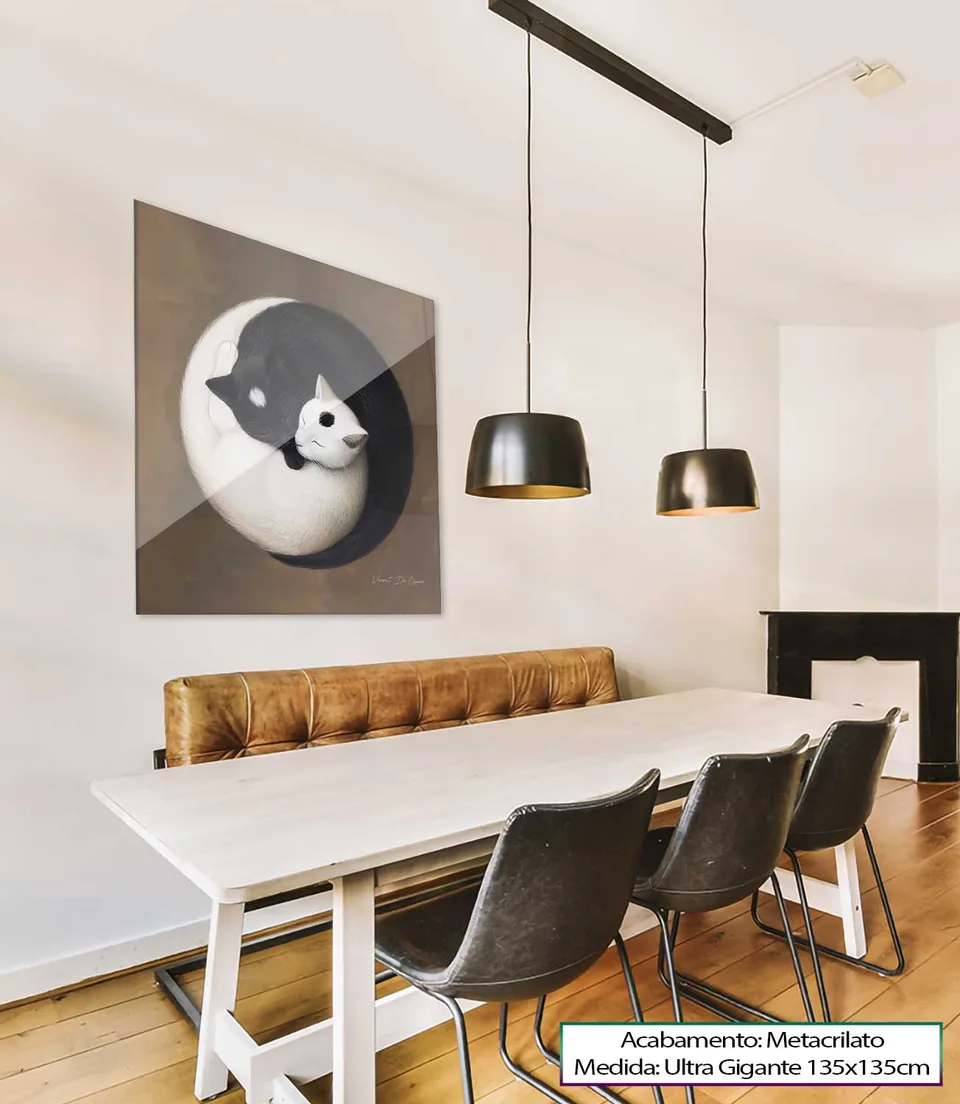8827 Quadro Gatos Yin-Yang (9)