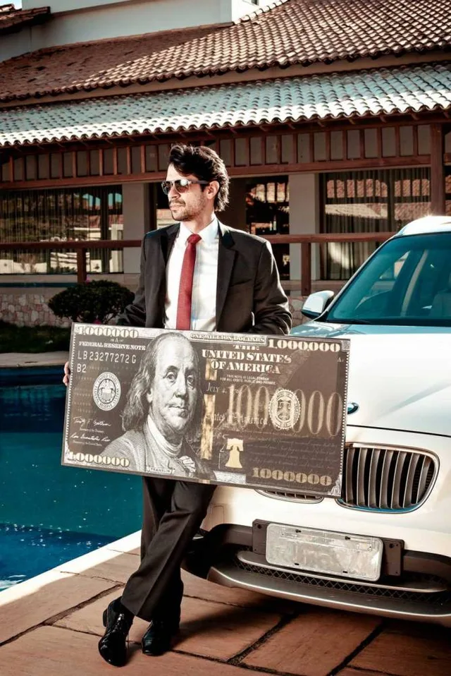 Quadros decorativos 1 milhão de dólares