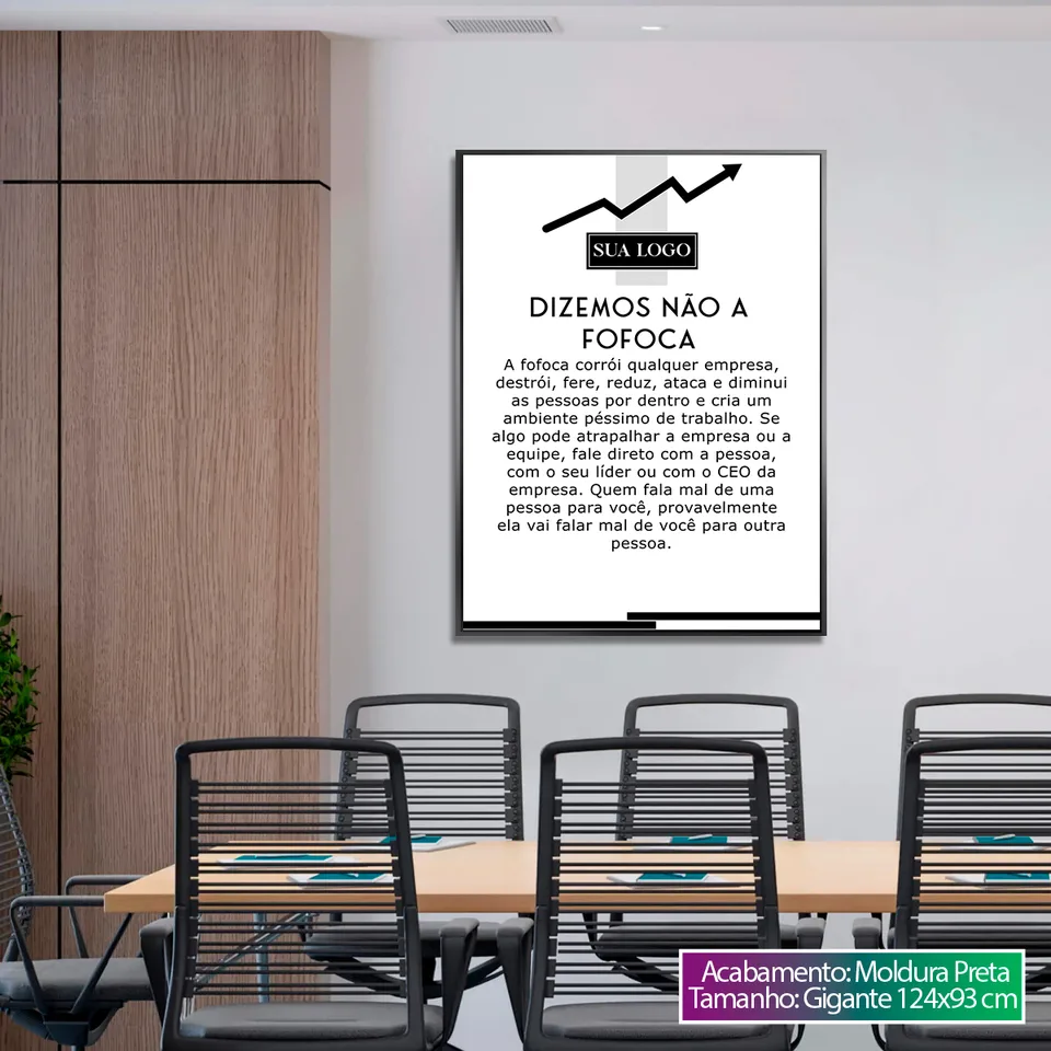 DIZEMOS NÃO A FOFOCA 1 – Mockup Ambiente 1
