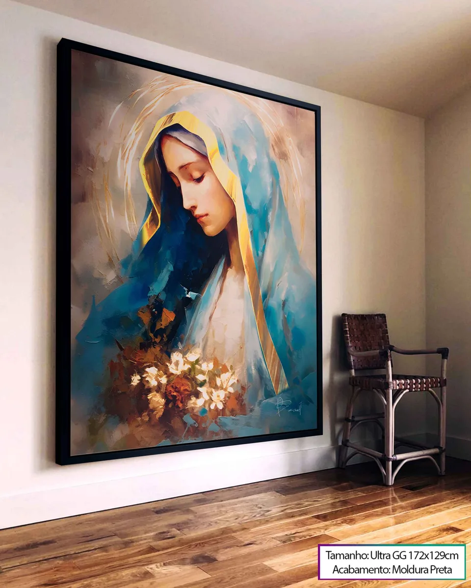 Quadro-Nossa-Senhora-das-Graças-Strati-D’Arte