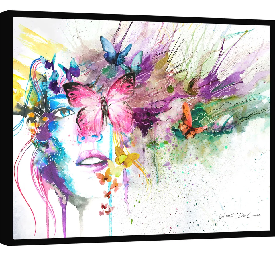 Quadro Desconstrução da Mente - Quadros Abstratos | QuadrosDecorativos.com