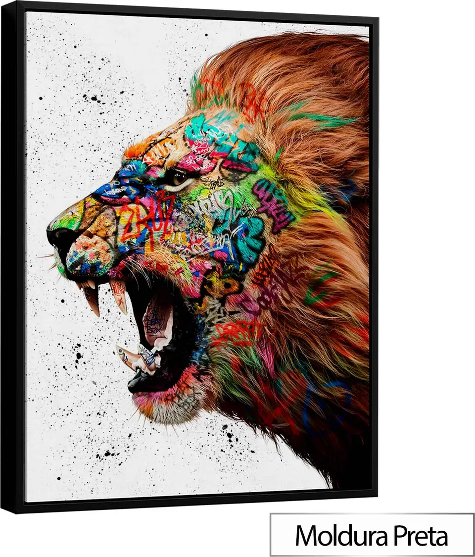 Quadro O Chamado do Leão