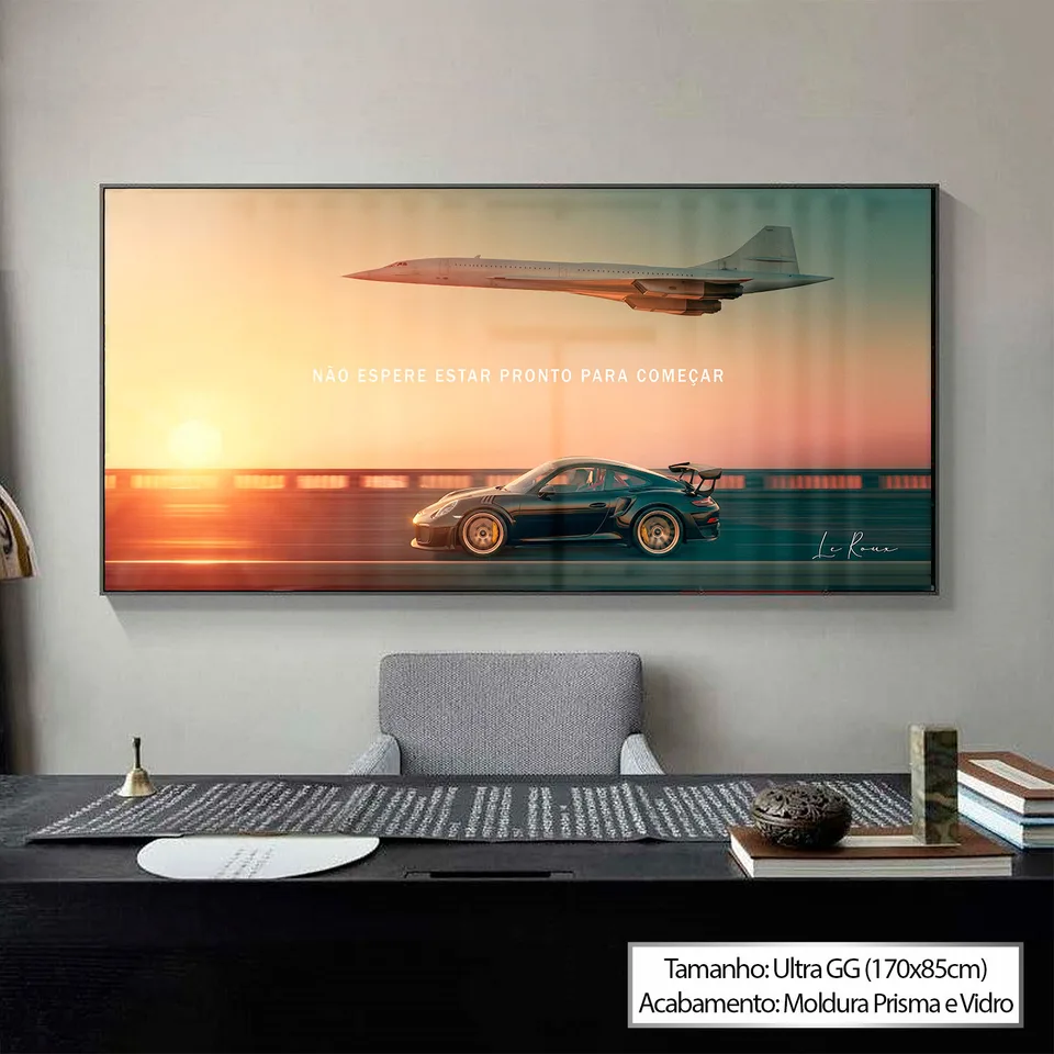 Quadro Não Espere Estar Pronto Para Começar — foto 4