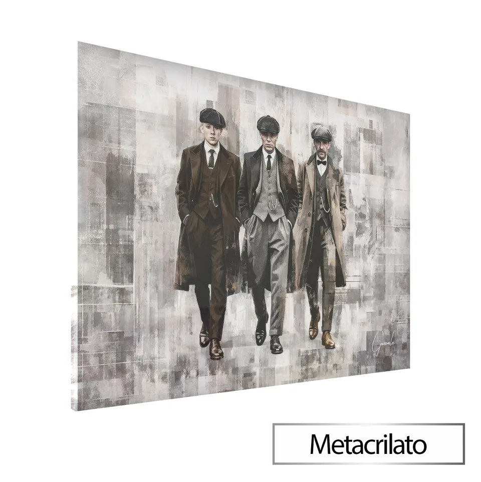 Quadro Os Peaky Blinders Grid Art
