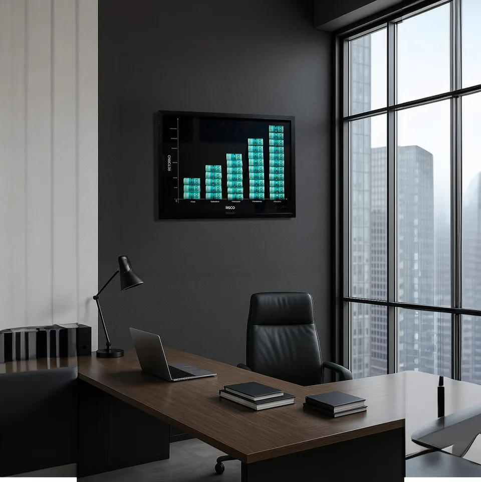 The Money Chart Of Success em Escritorio