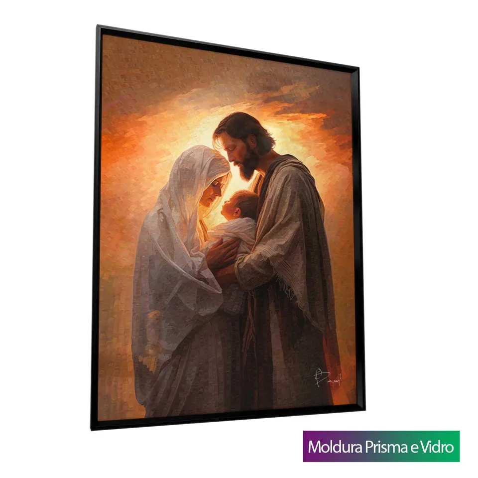 8928 Quadro Sagrada Família Realista (7)