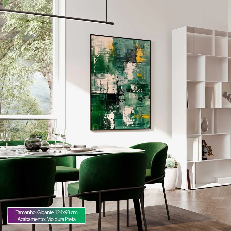 8895 Quadro Abstrato Matiz Esmeralda (4)