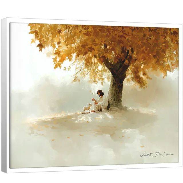 Quadro O Acolhimento de Cristo - Coleção Minimalista - BF 50 Quadros | QuadrosDecorativos.com