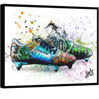 Quadro Chuteira Total 90 Grafite CRAIG - Artista CRAIG | QuadrosDecorativos.com