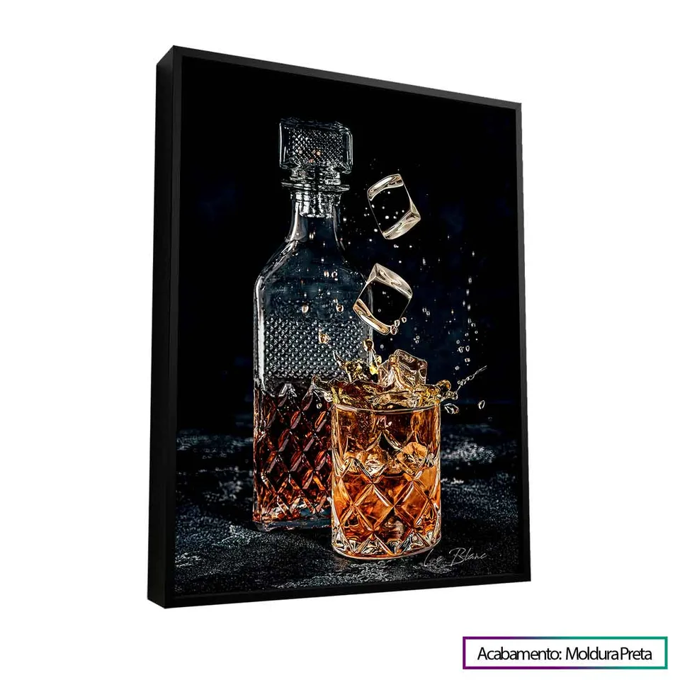 Quadro decorativo Whisky