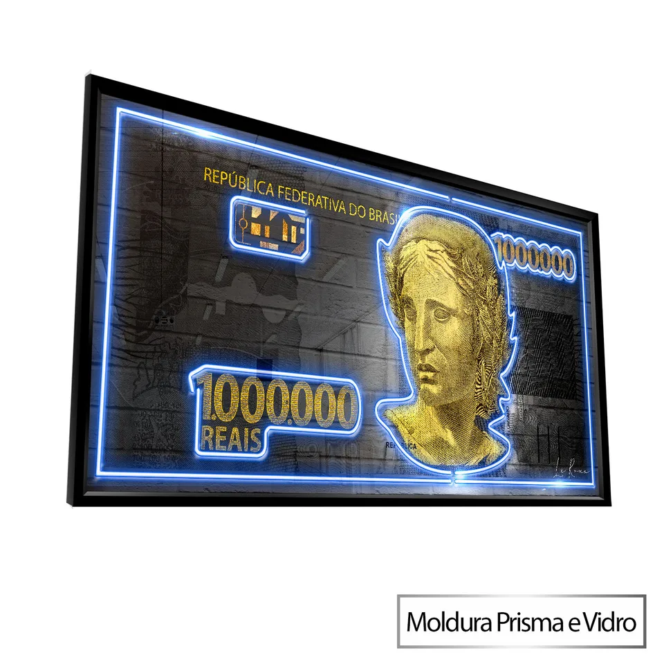 8168 Quadro 1 Milhão de Reais Neon (2)