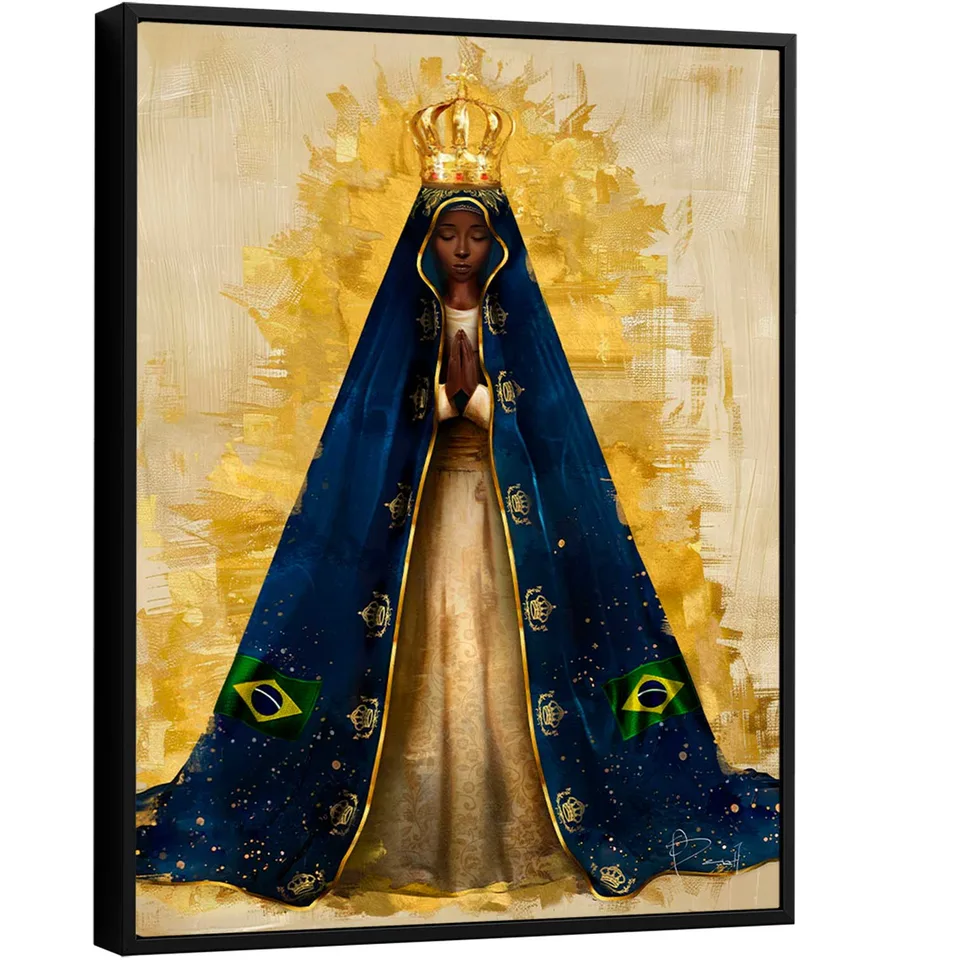 Quadro Divina Aparecida Strati D'Arte