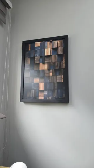 Quadro Personalizado Para Esconder Caixa de Luz na casa de Marcio