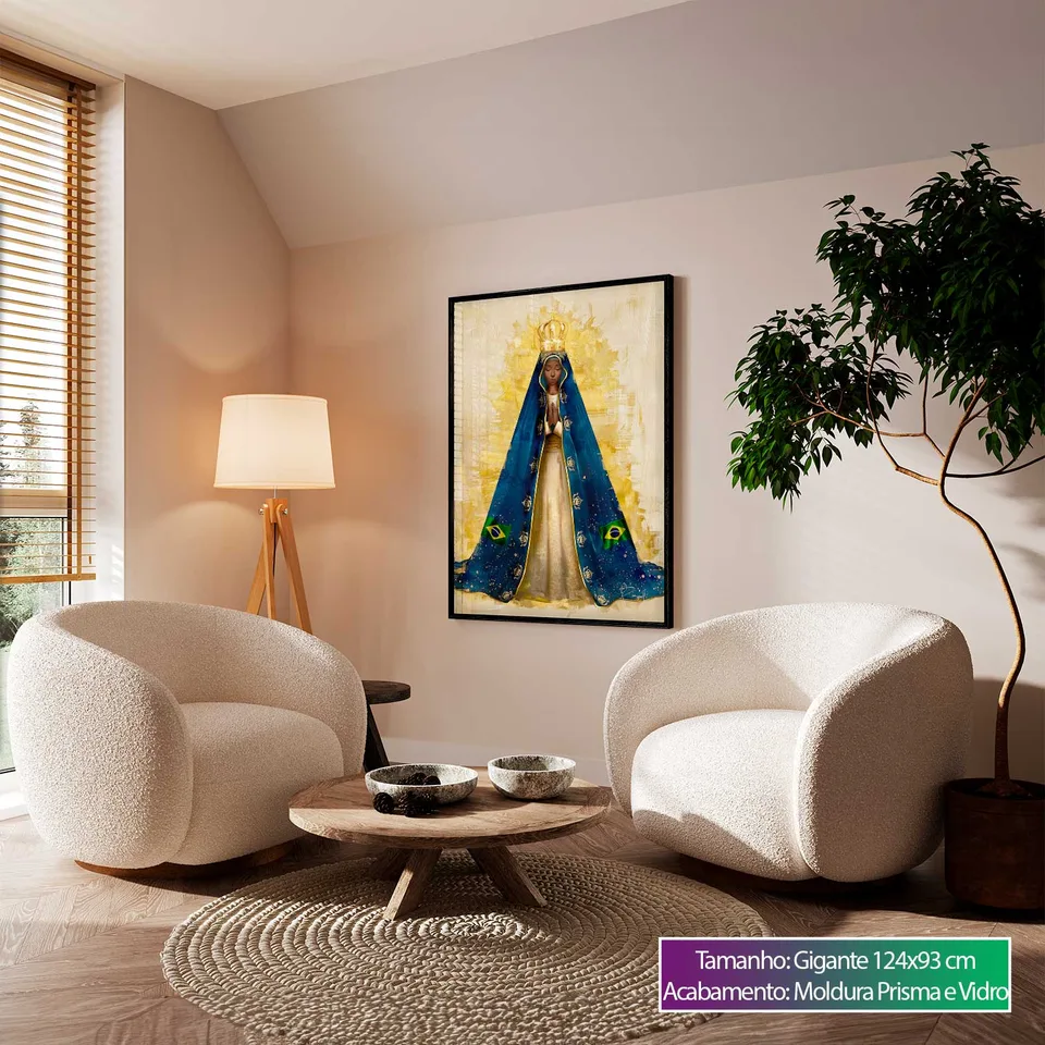 Quadro Divina Aparecida Strati D'Arte — foto 10