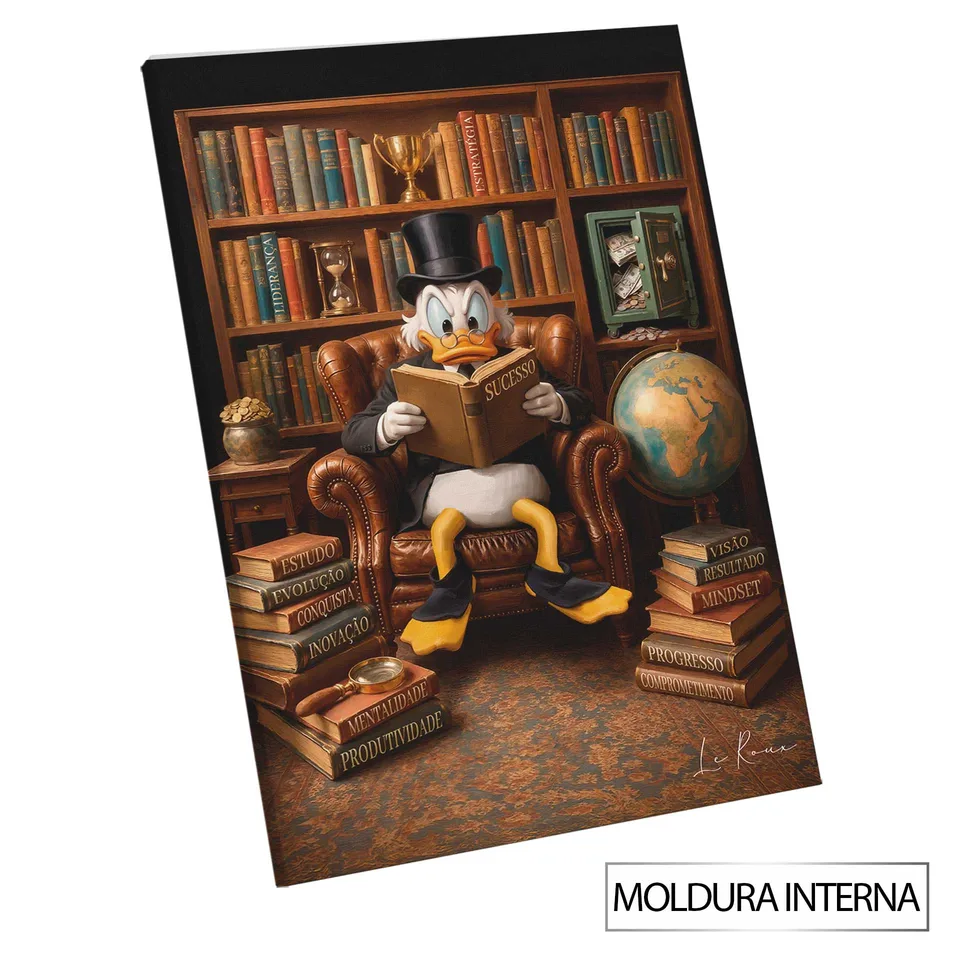 Quadro Biblioteca The Ducks