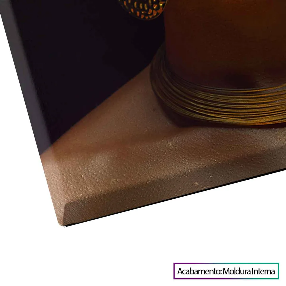 Quadro decorativo Africana Luxo