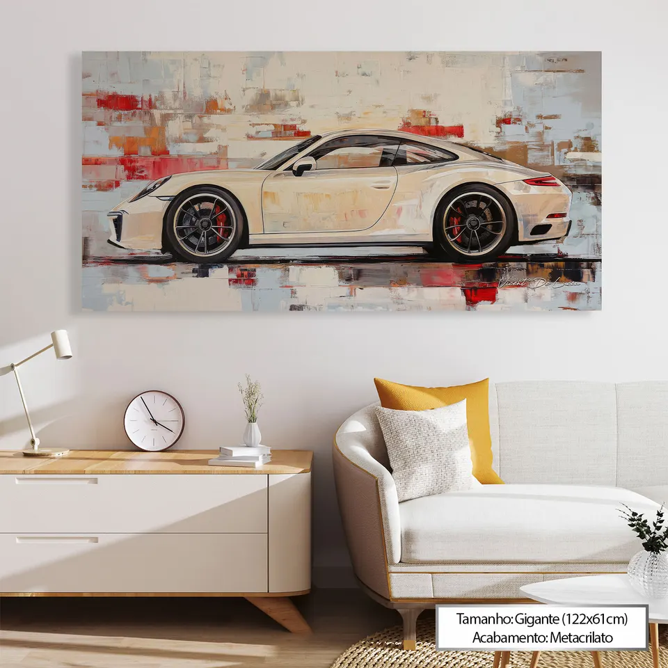 7092 Quadro Porsche Marfim (28)