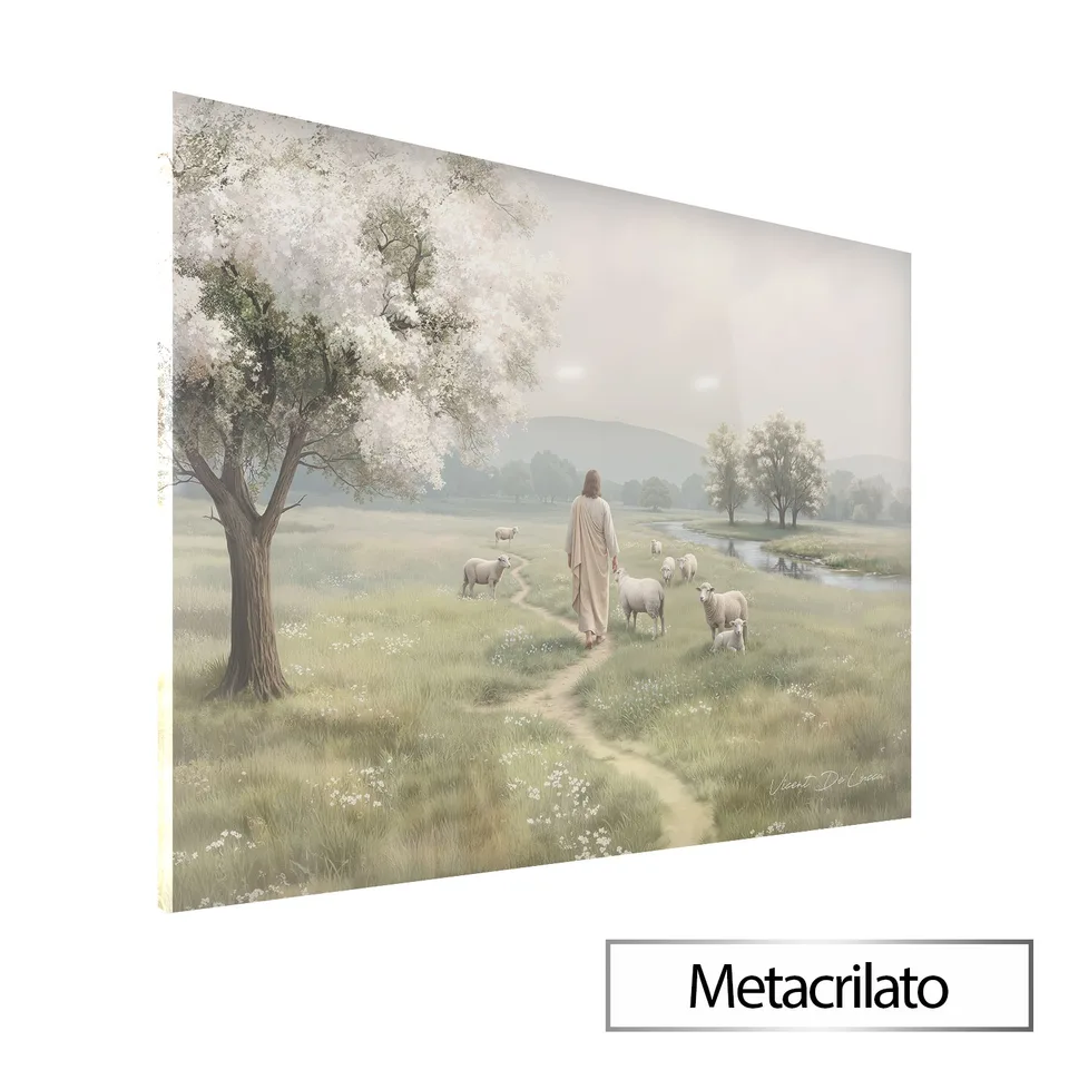 Quadro O Pastor entre as Ovelhas