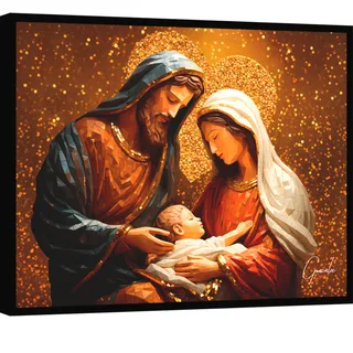 Quadro O Amor da Sagrada Família - Quadros para Quarto | QuadrosDecorativos.com