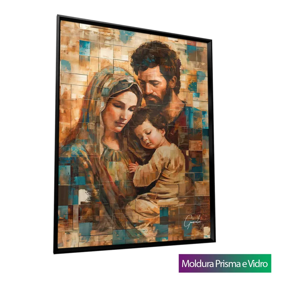 8947 Quadro Sagrada Família Grid Art (7)