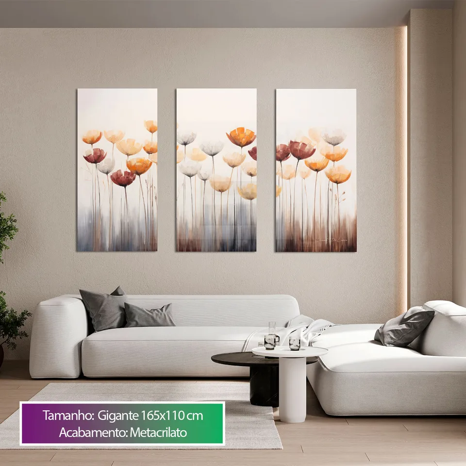 Quadro Rosa de Pedra