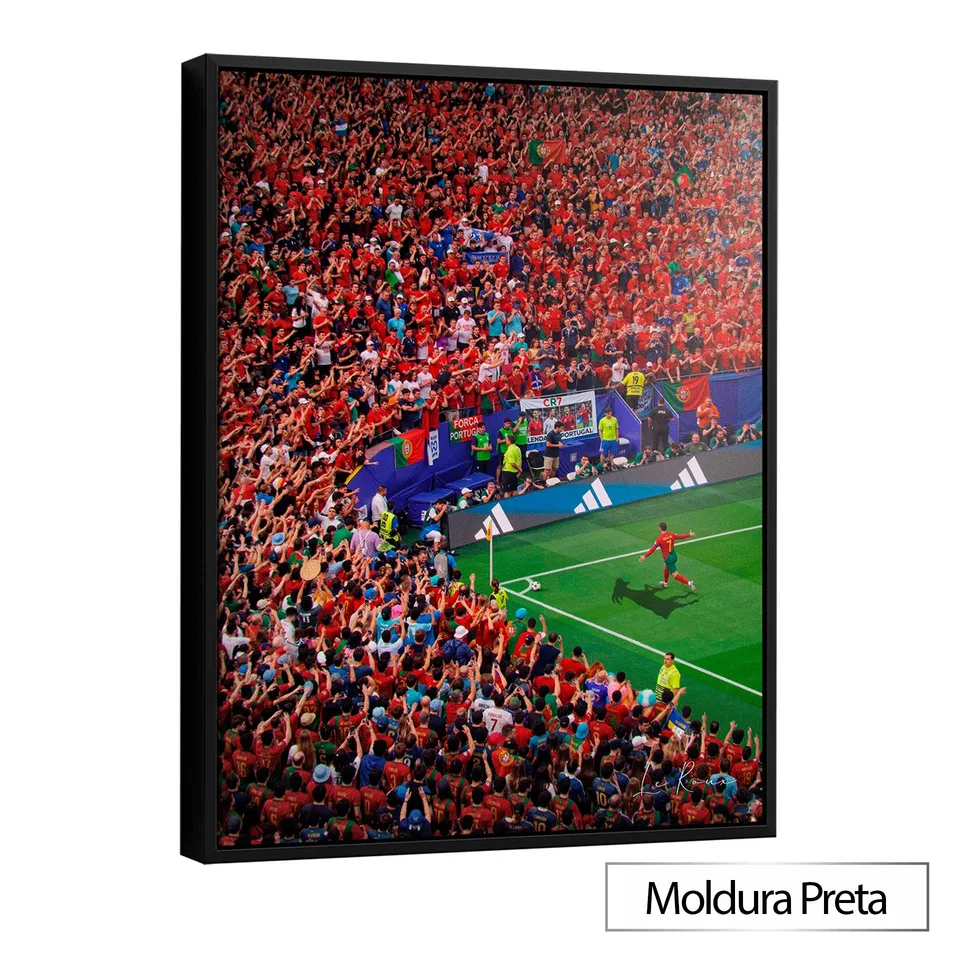 Quadro O GOAT de Portugal - Cristiano Ronaldo