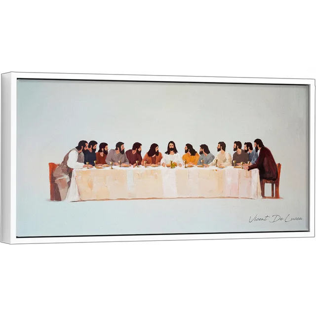 Quadro Santa Ceia - Coleção Minimalista
