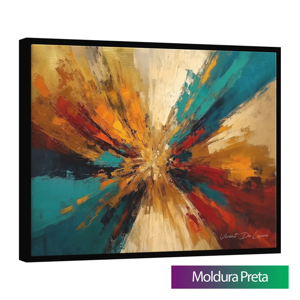 7026 Quadro Abstrato Colisão de Tons (3)