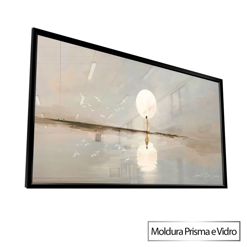 7108 Quadro Jesus em Caminho de Paz – Coleção Minimalista (2)