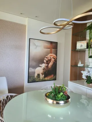 Quadro A Trindade na casa de Chirleide Rosenkranz
