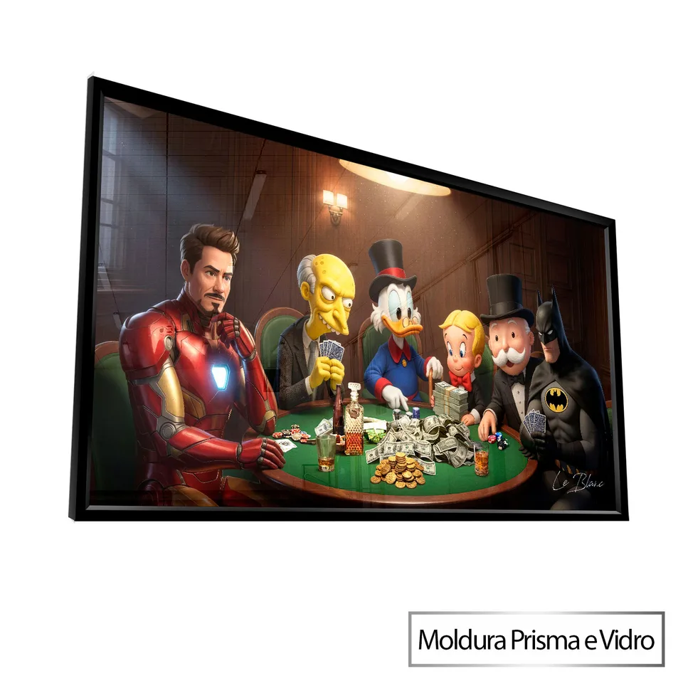 Quadro Clube dos Milionários