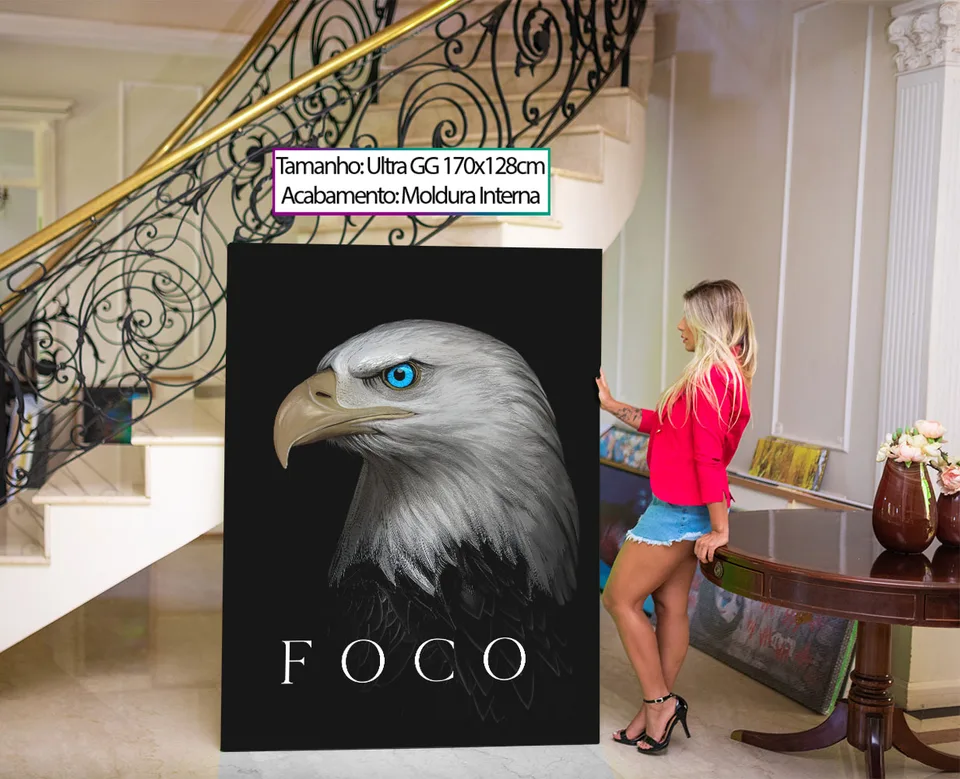 Quadro Águia em Foco — foto 9