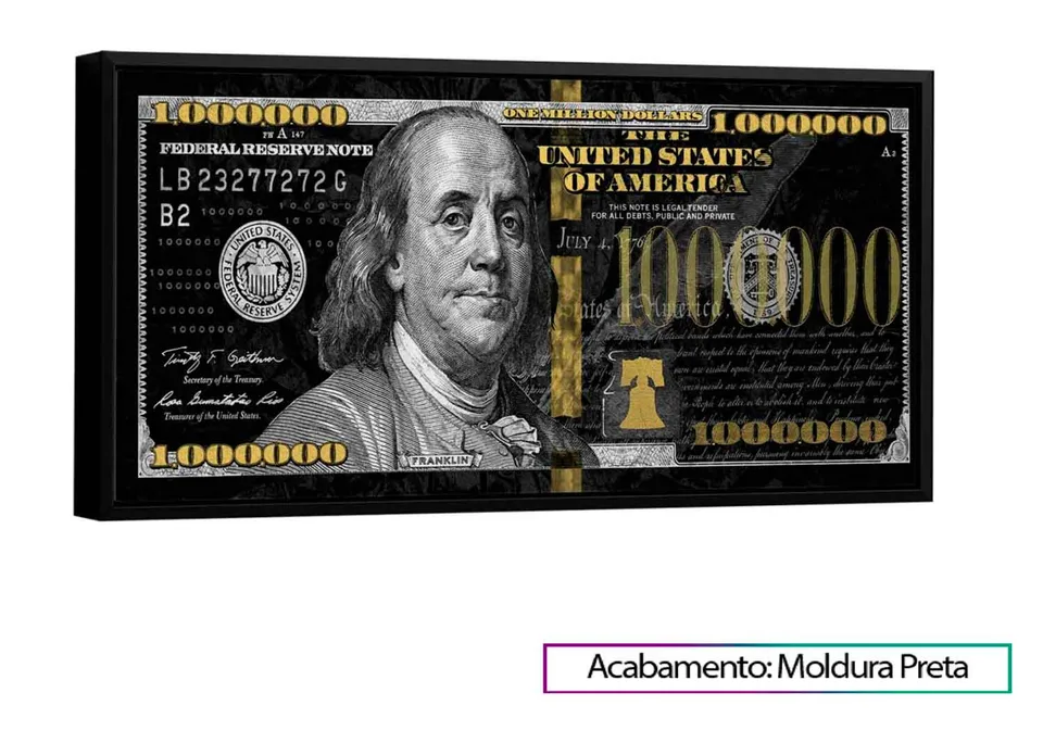 Quadro 1 Milhão de Dólares