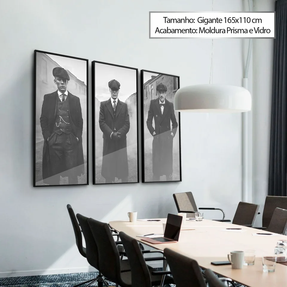 8382 Quadro Trio Peaky Blinders 3 Peças (8)