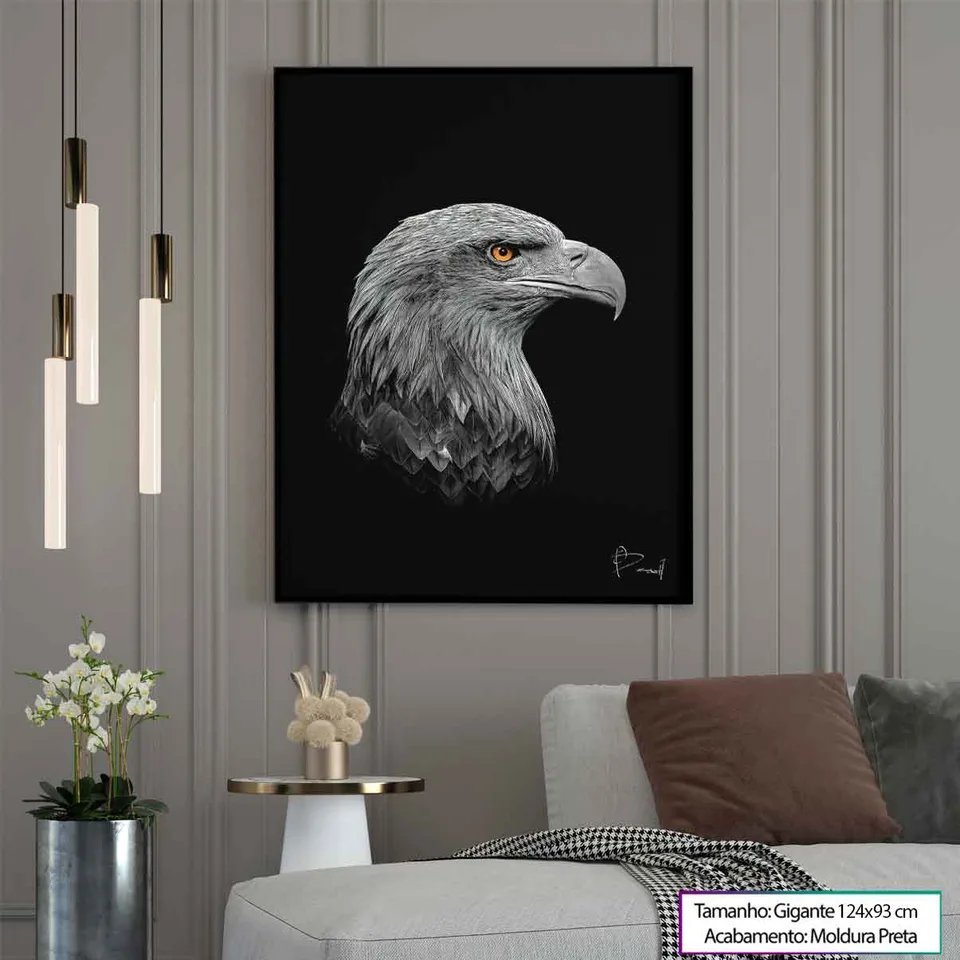 8326 Quadro Àguia Visionária 12