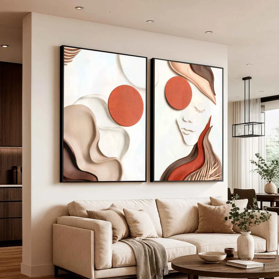 MOLD PRETA – Sala Vintagem bege