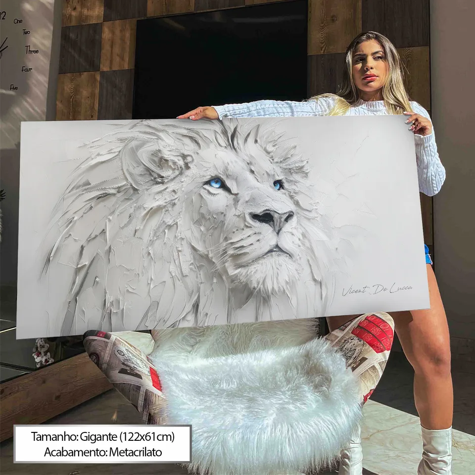 leao branco realeza — detalhe de expressão soberana e presença magnética