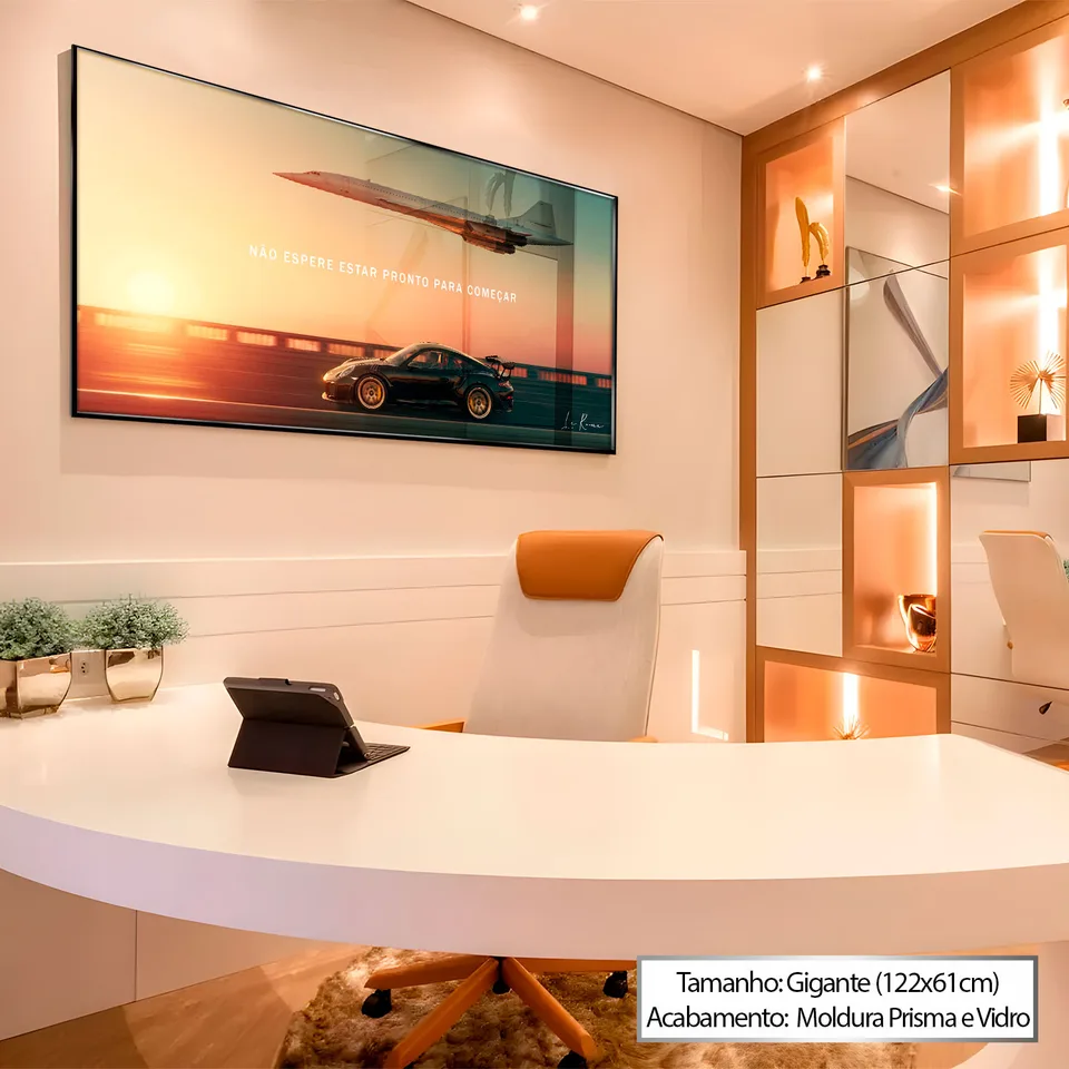 Quadro Não Espere Estar Pronto Para Começar — foto 2