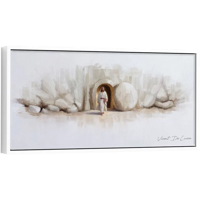 Quadro O Renascimento de Cristo - Coleção minimalista