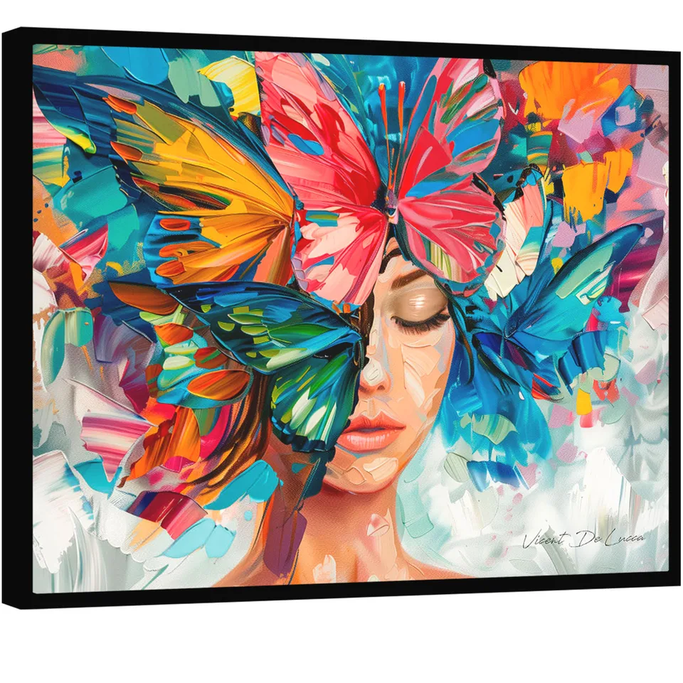 Quadro Liberdade Encantada - Quadros para Consultório de Psicologia | QuadrosDecorativos.com