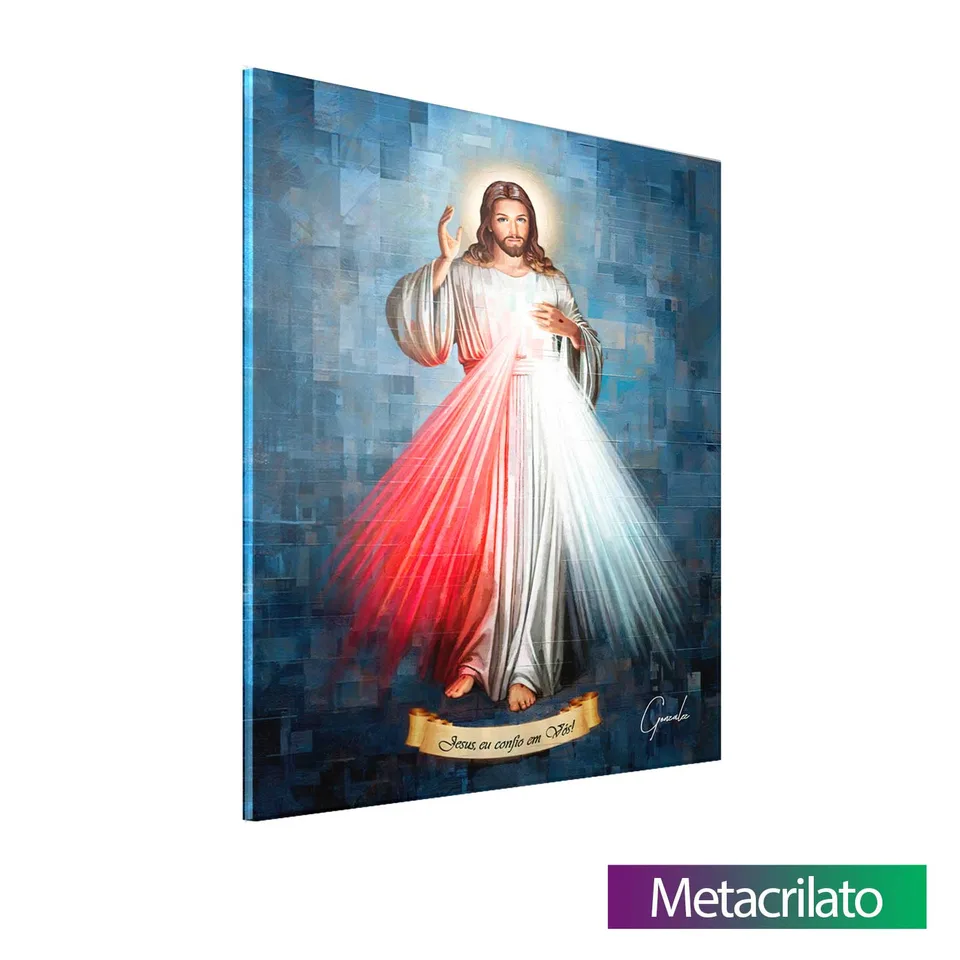 8985 Quadro Jesus Misericordioso Grid Art (3)