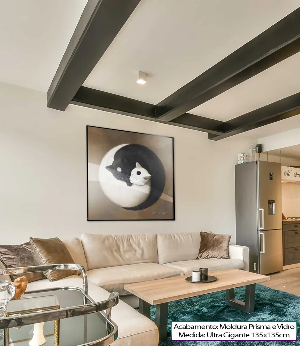 8827 Quadro Gatos Yin-Yang (10)