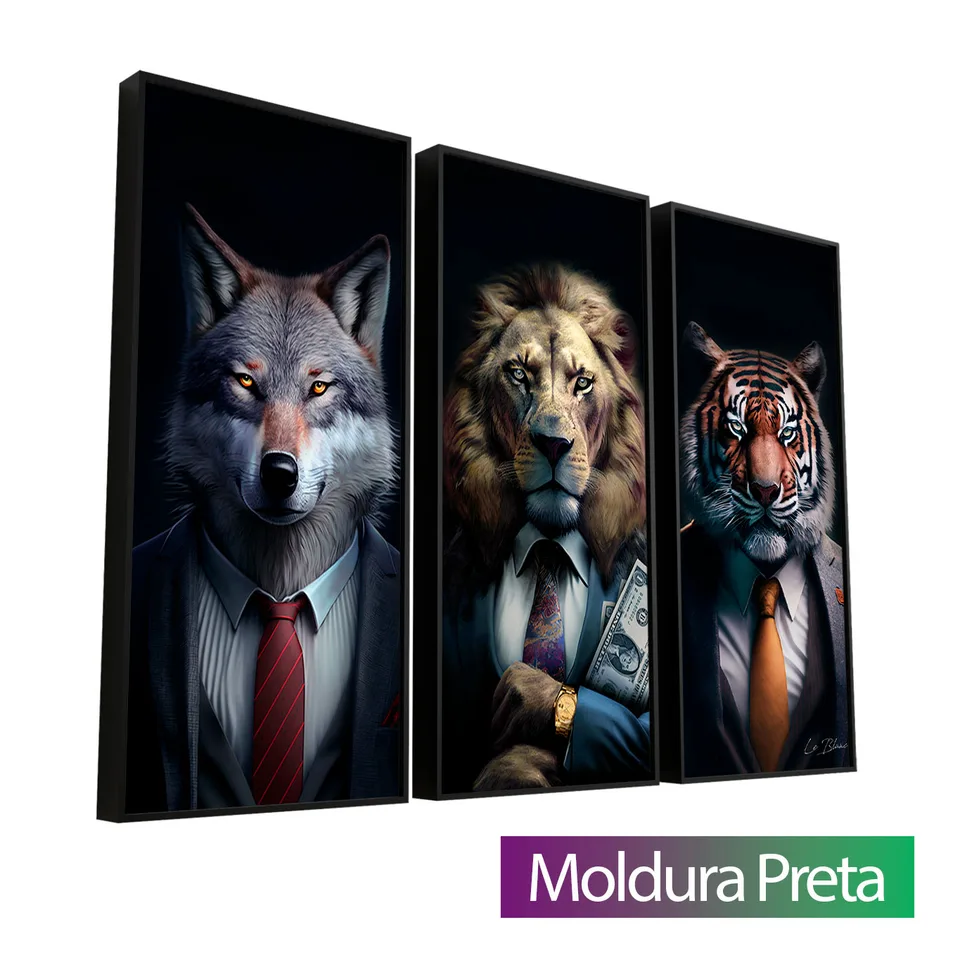 8483 Moldura-Preta-3-peças