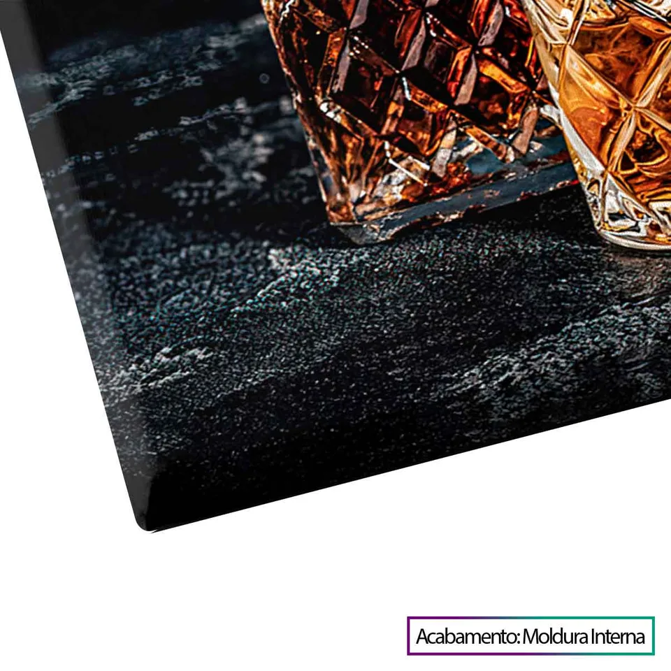 Quadro decorativo Whisky