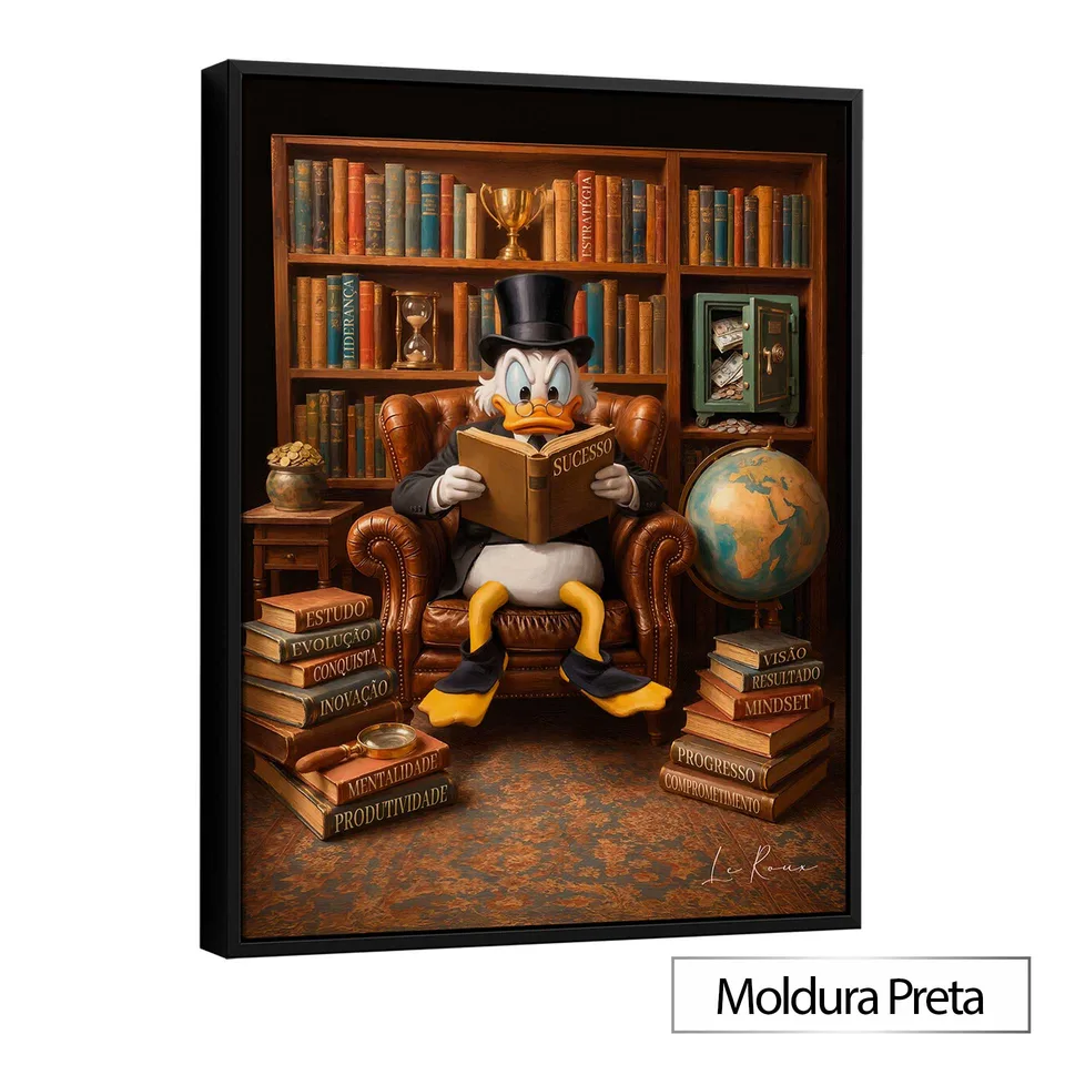 Quadro Biblioteca The Ducks
