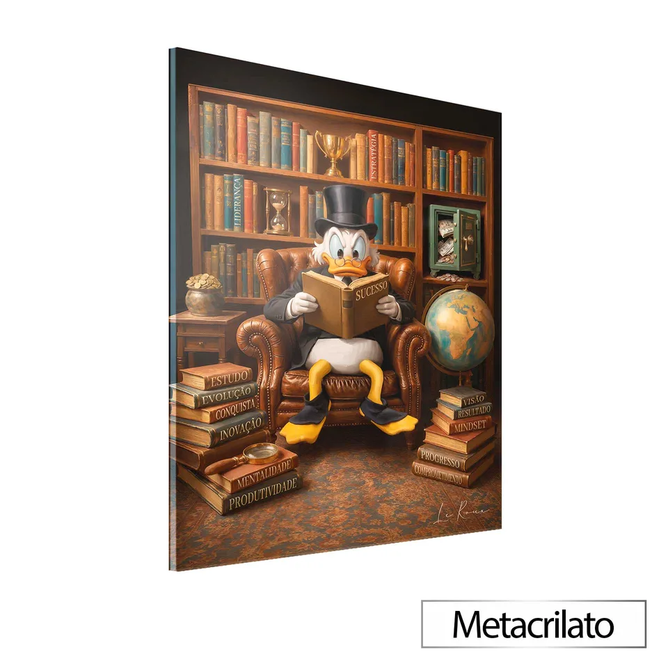 Quadro Biblioteca The Ducks