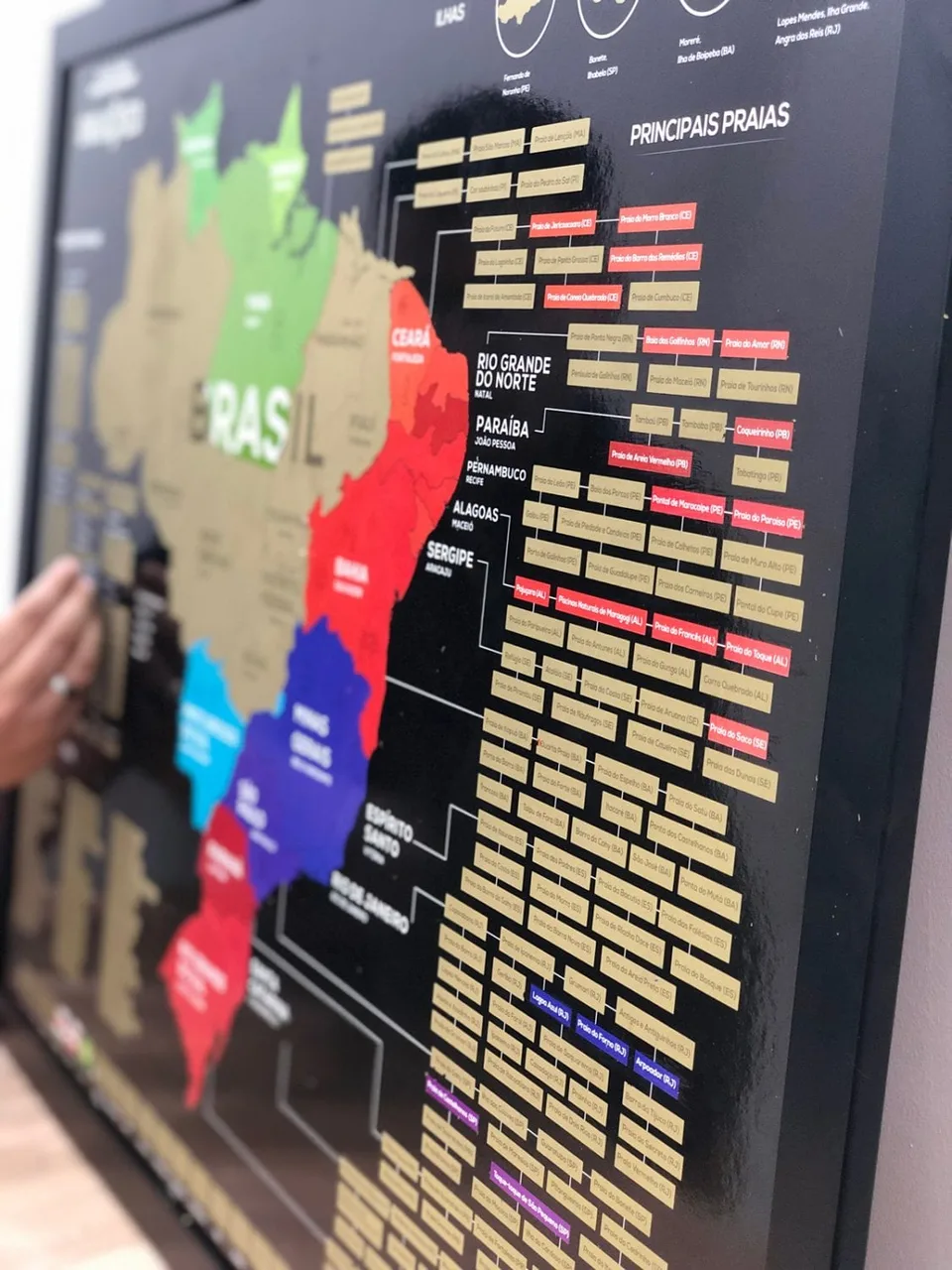 Mapa do Brasil de Raspar Unlocked — foto 8