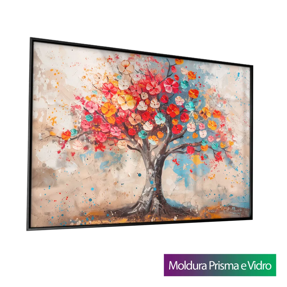 Quadro Árvore Alegria Floral — foto 10